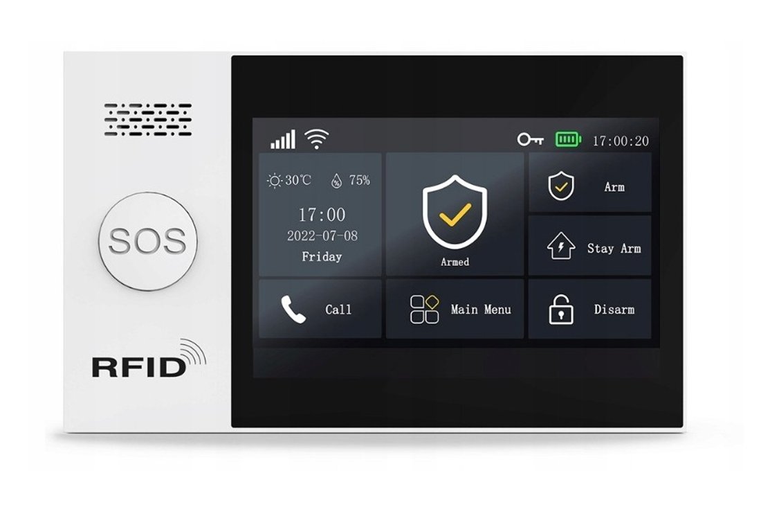 Produkty Product Alarm Panel Live
